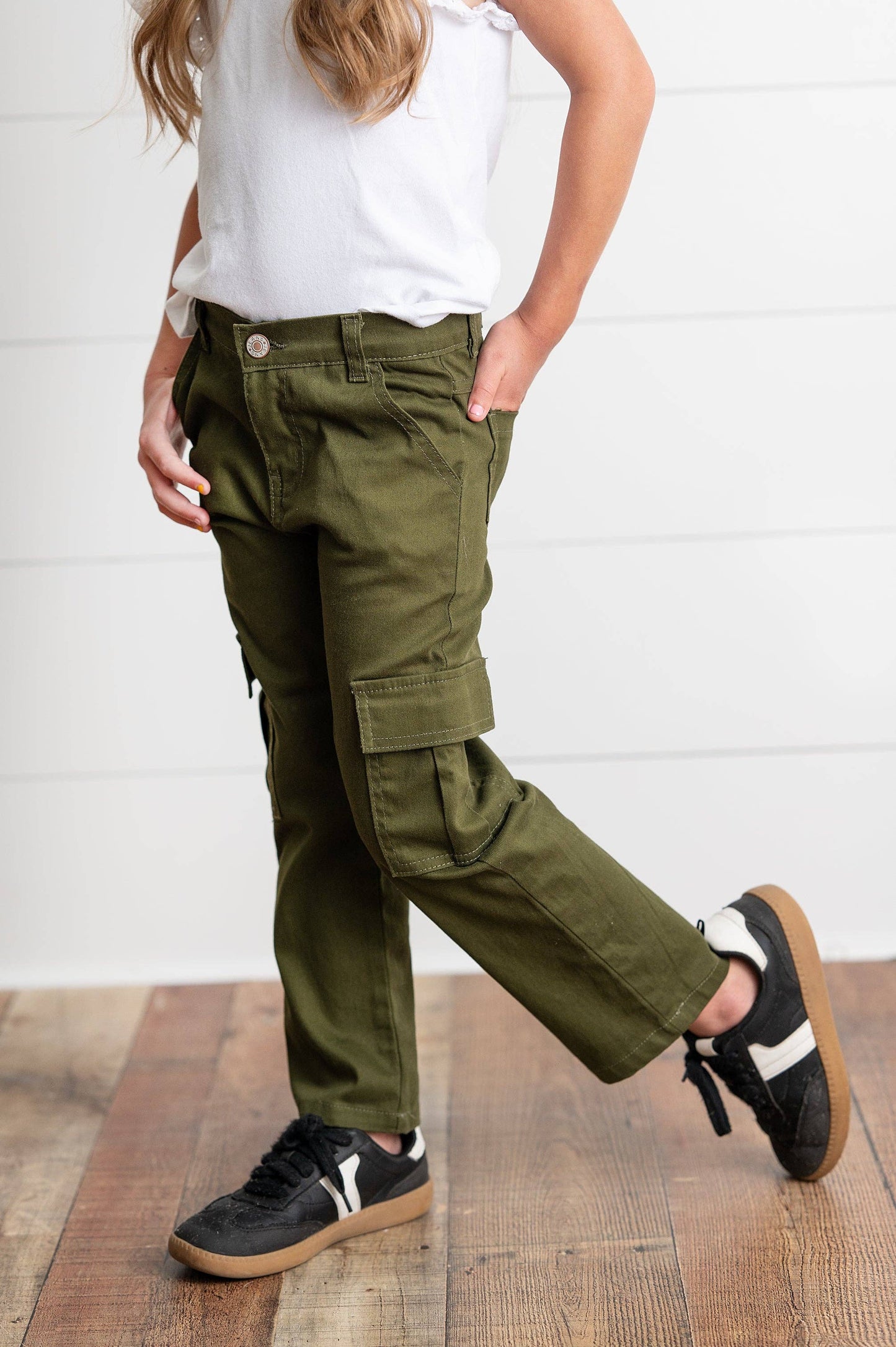 Olive Cargo Pants