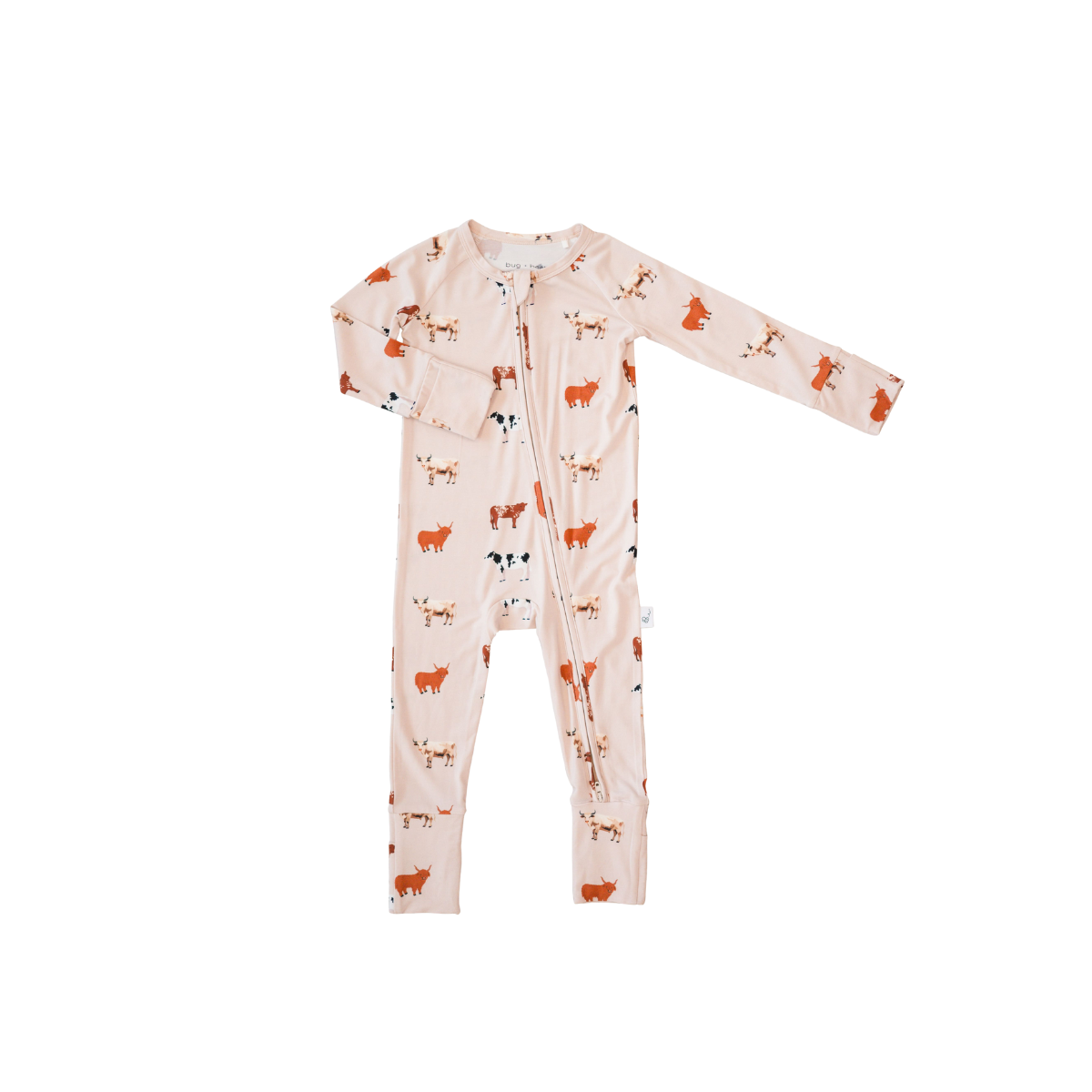 Bamboo Oatmeal Cow Sleeper