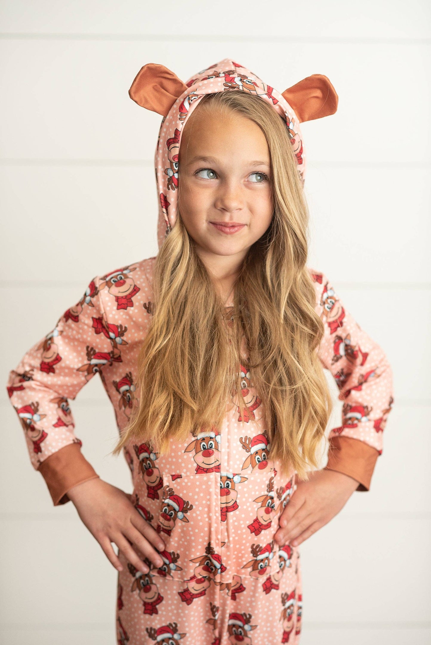 Reindeer Zipper Onesie