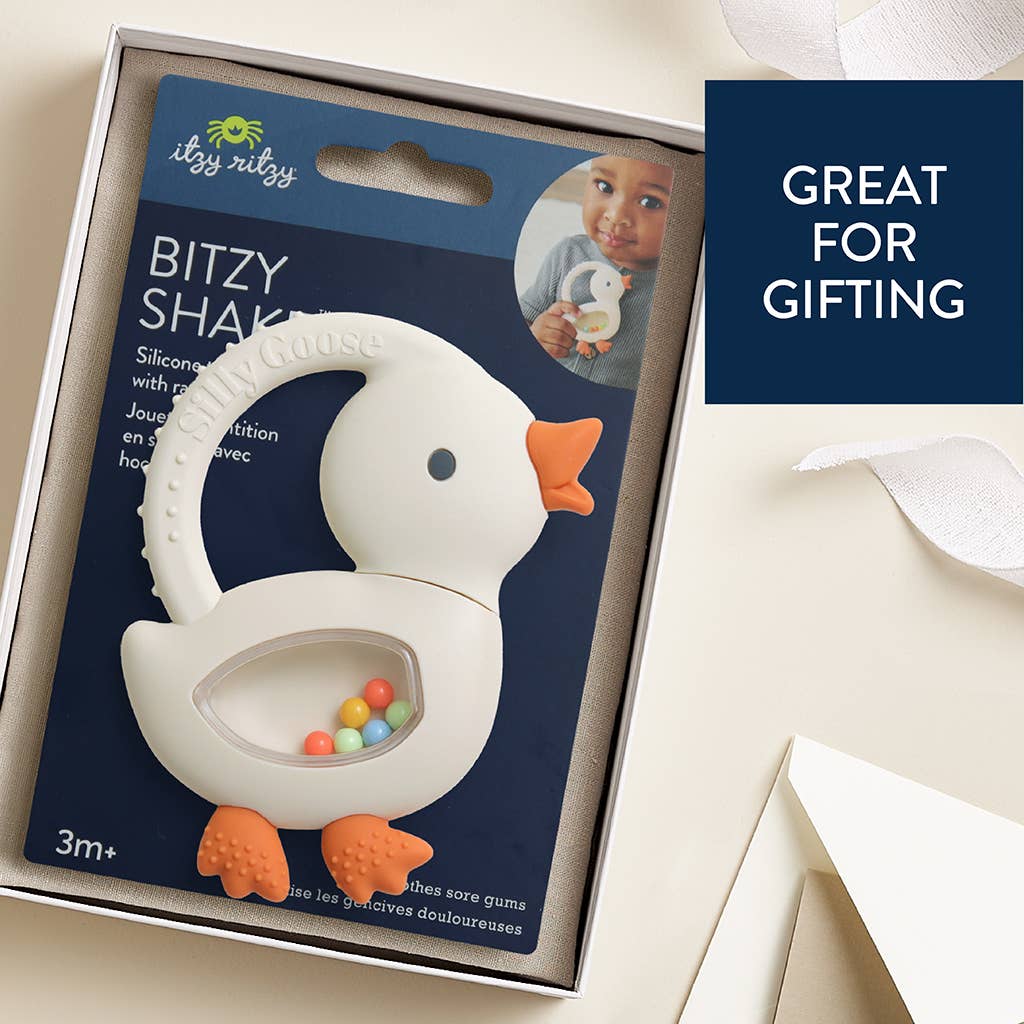 Bitty Shake™ - Silicone Teether with Rattle
