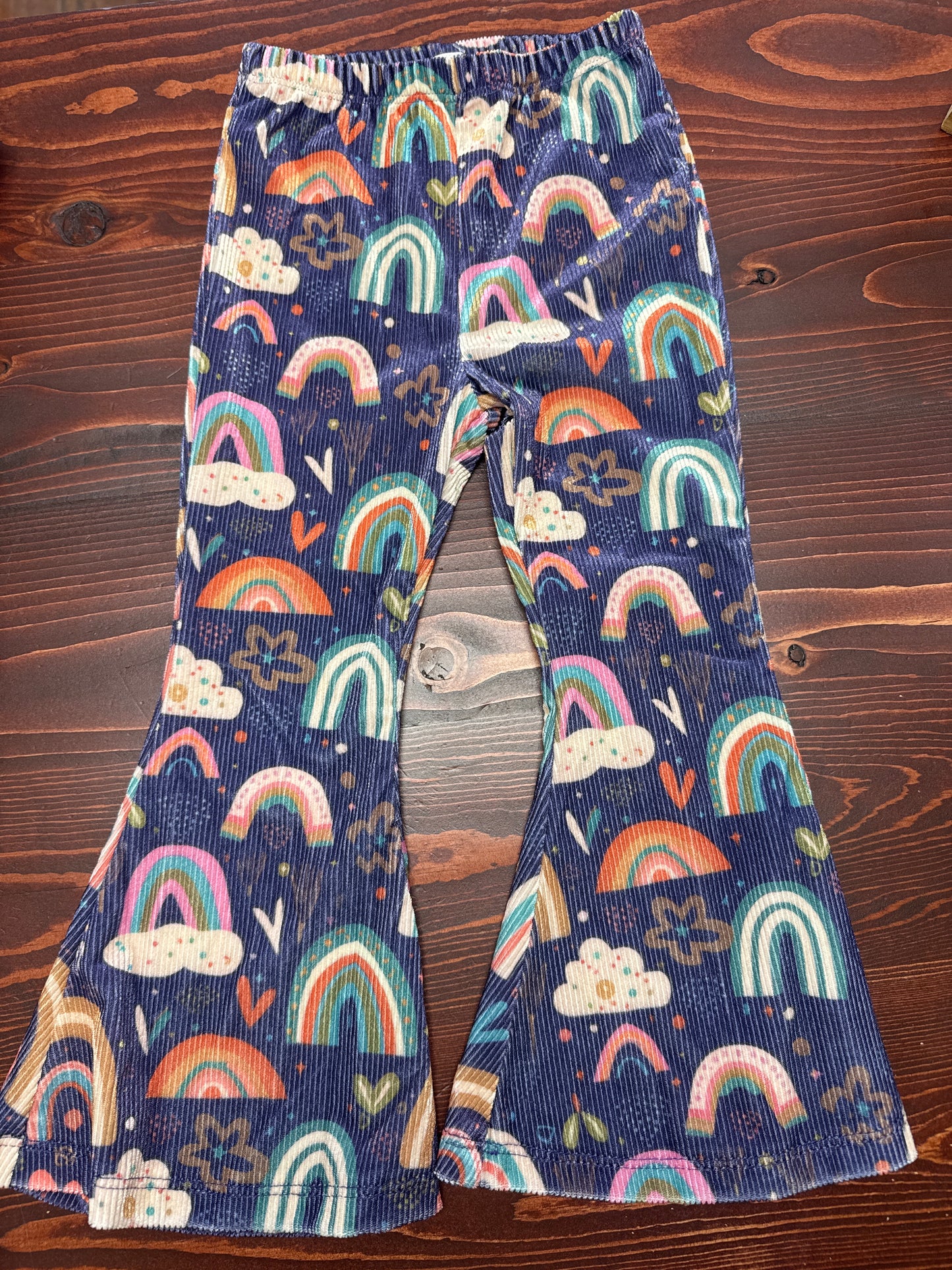 Vintage Rainbow Bell Bottoms