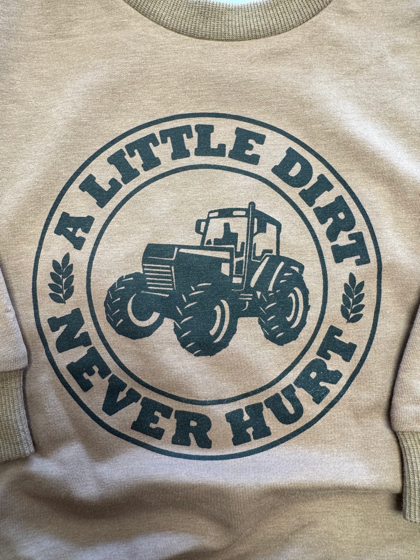 Little Dirt Never Hurt Crewneck