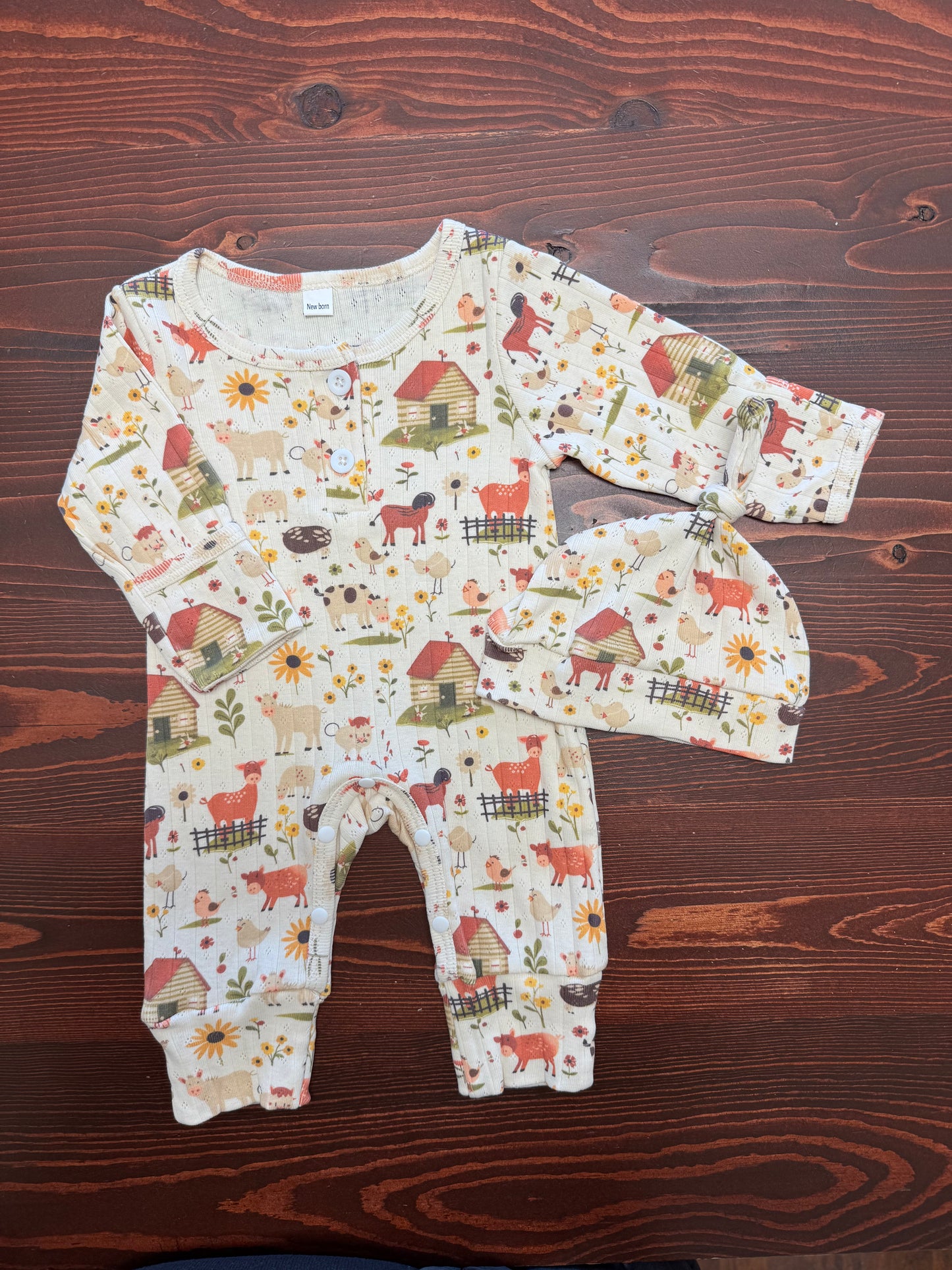 Farm Friends One-Piece