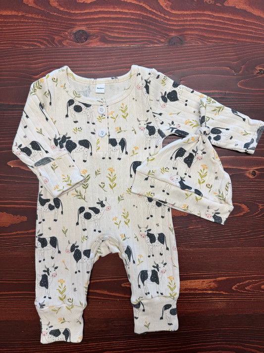 Cow Infant One-piece