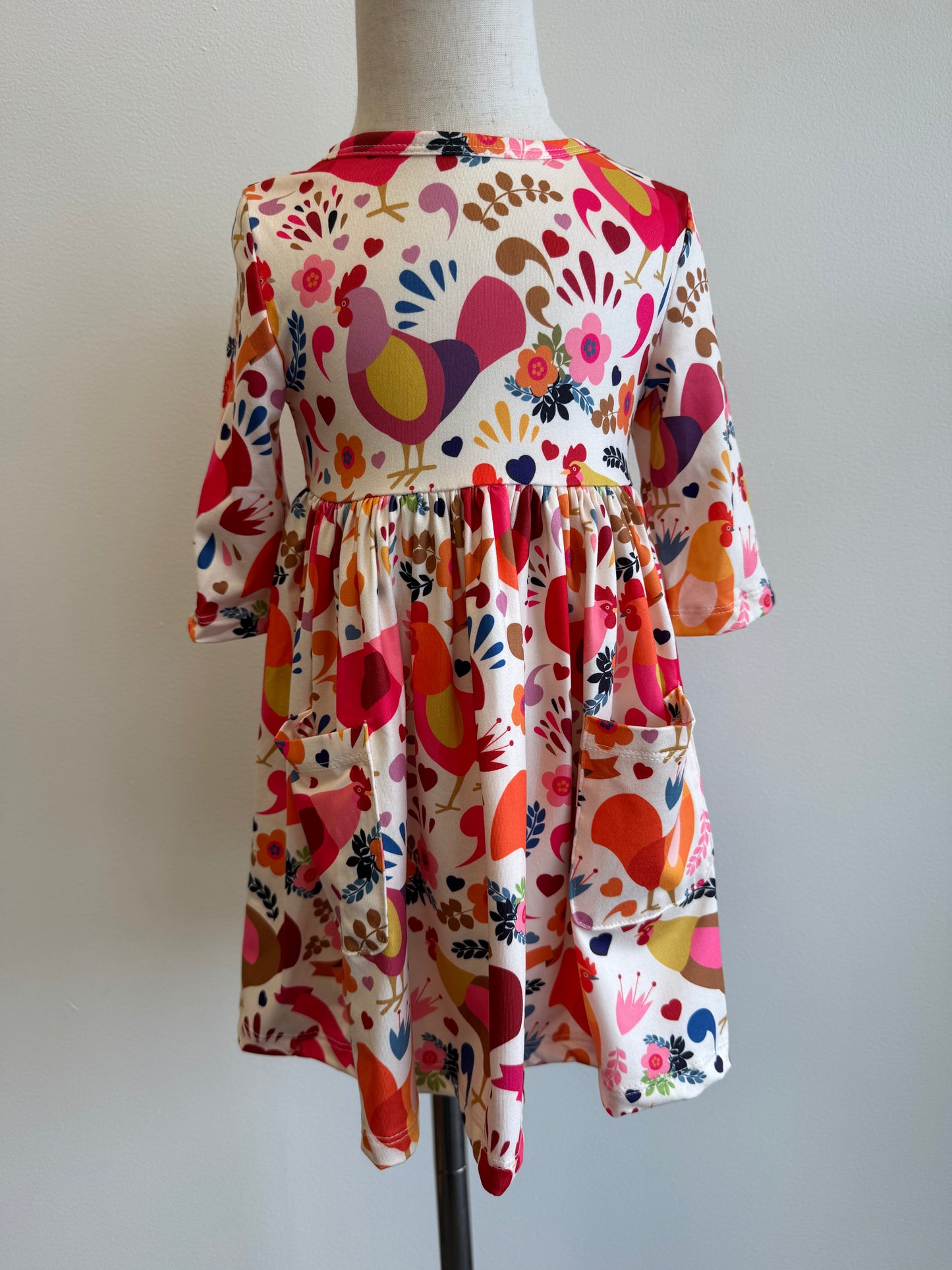 Little Red Hen Dress