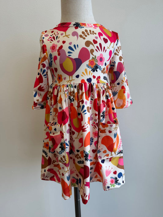 Little Red Hen Dress