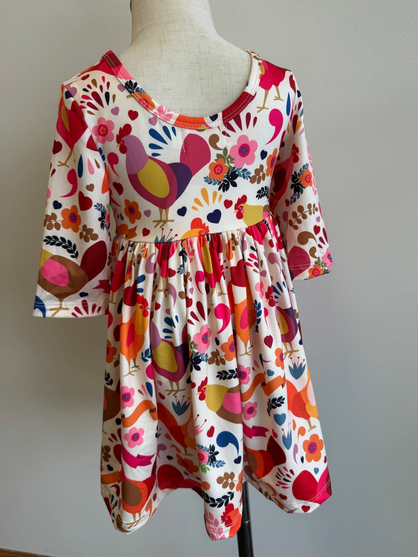 Little Red Hen Dress