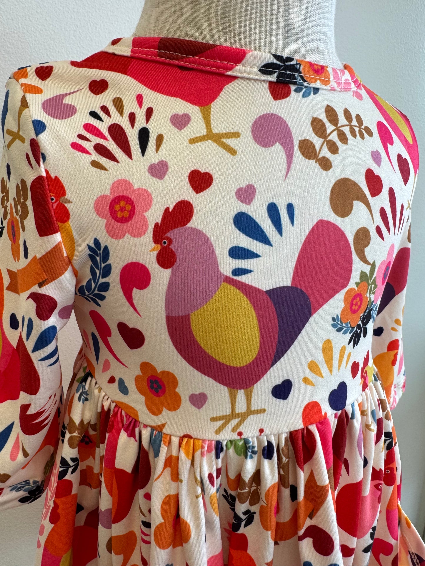 Little Red Hen Dress