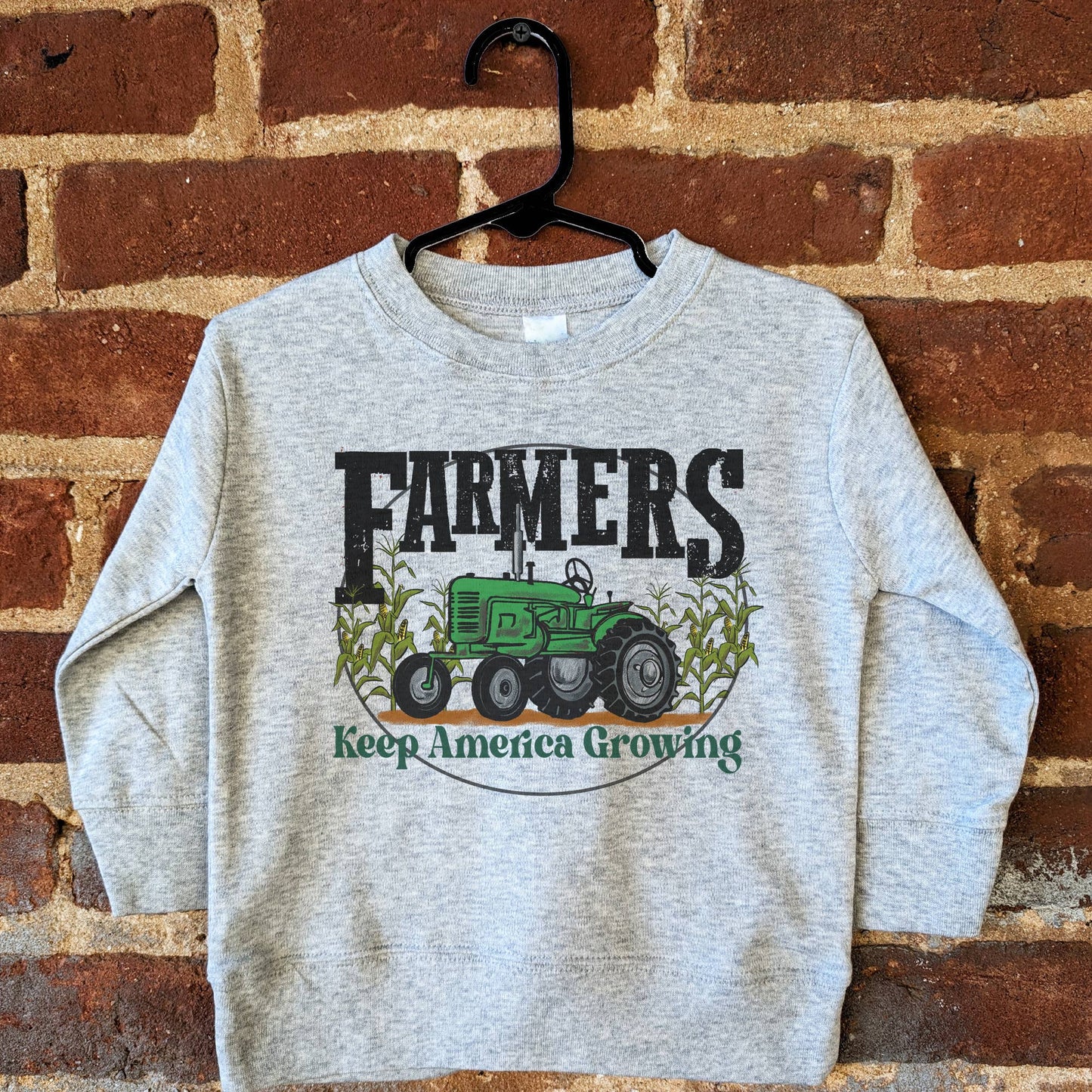 Green Tractor Crewneck