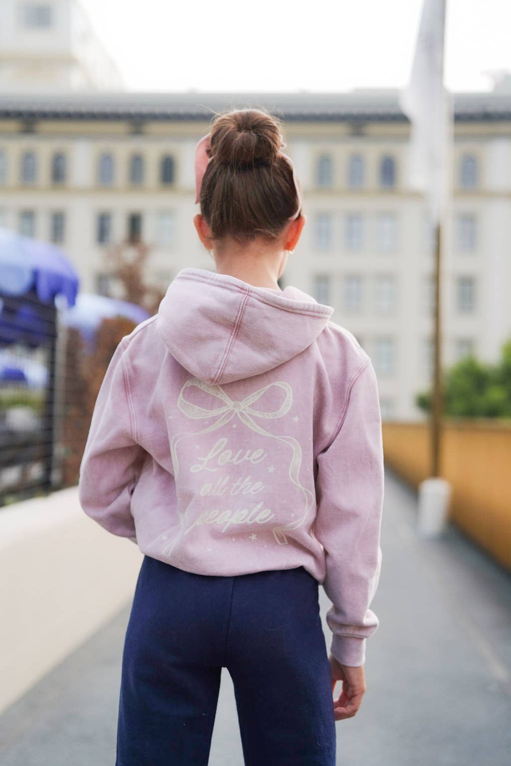 Pink Love People Hoodie