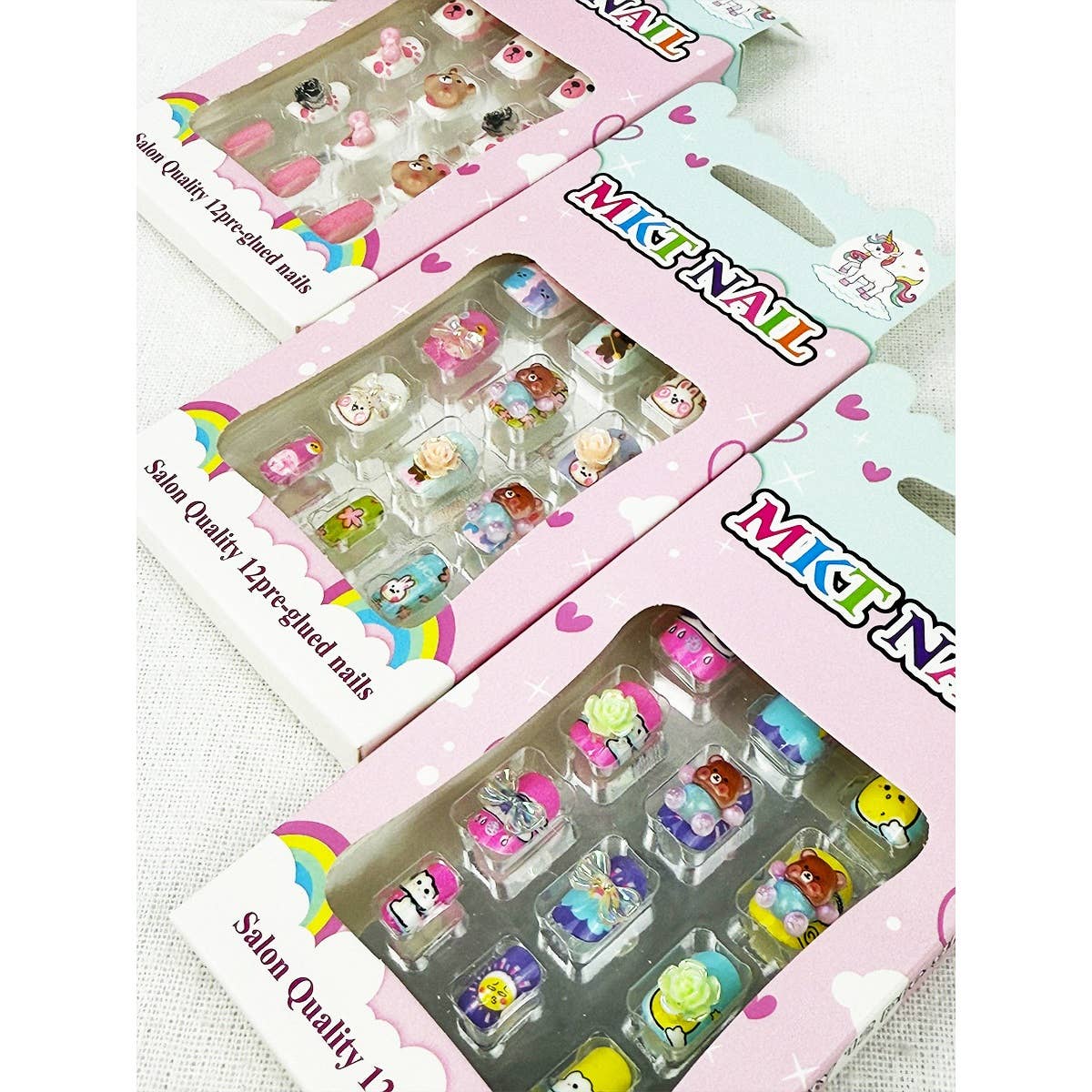 Press On Kids Nails Set