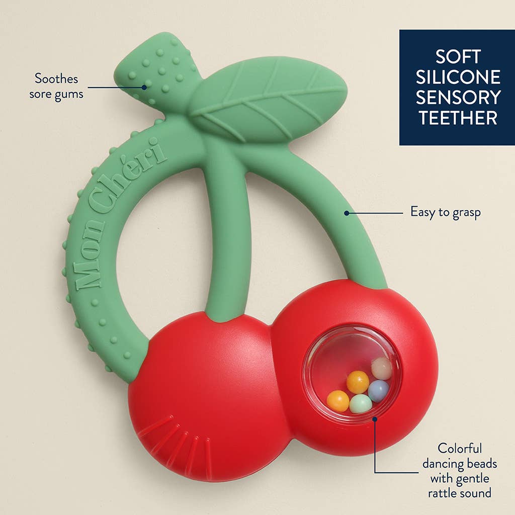 Bitty Shake™ - Silicone Teether with Rattle