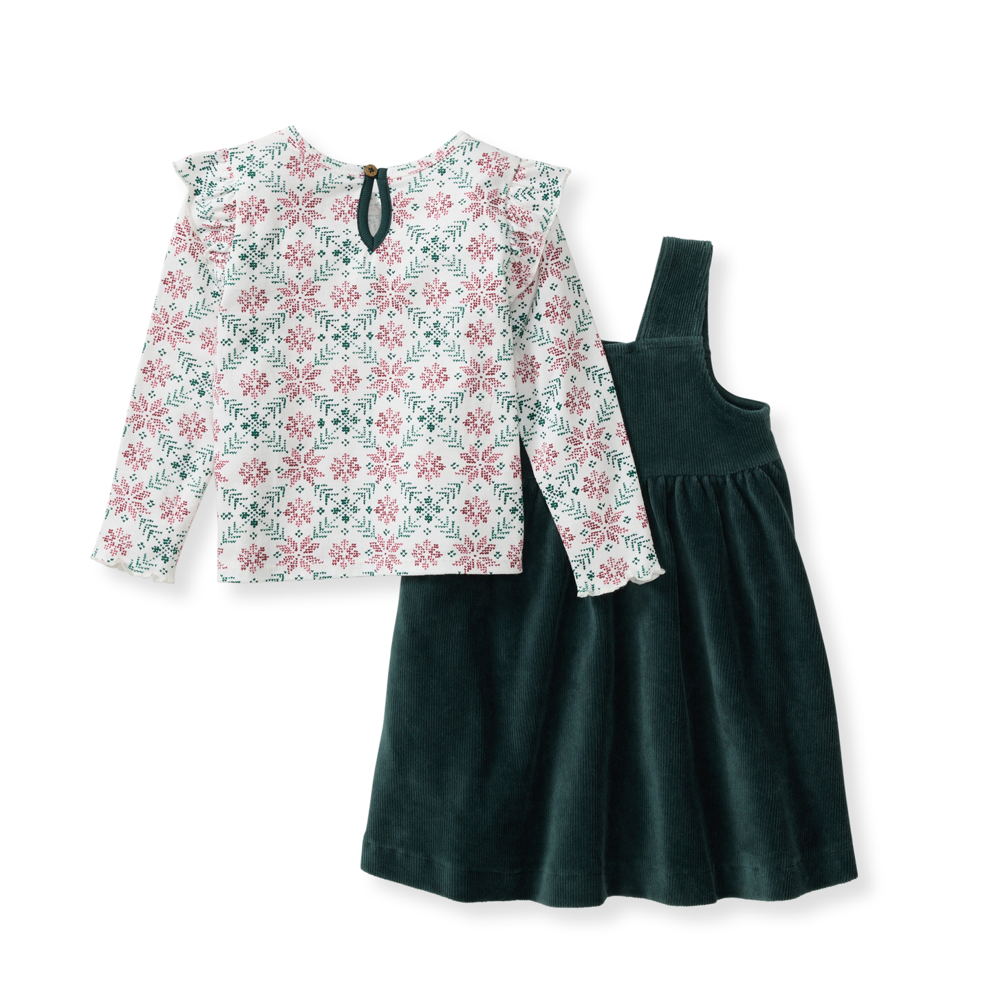 Poinsettia Dress Set