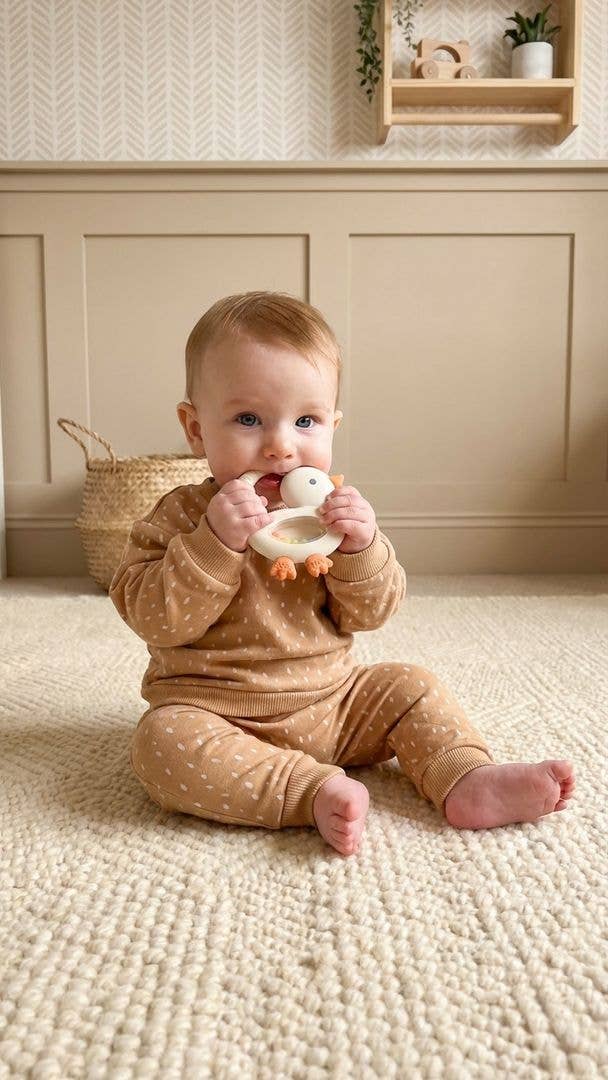 Bitty Shake™ - Silicone Teether with Rattle