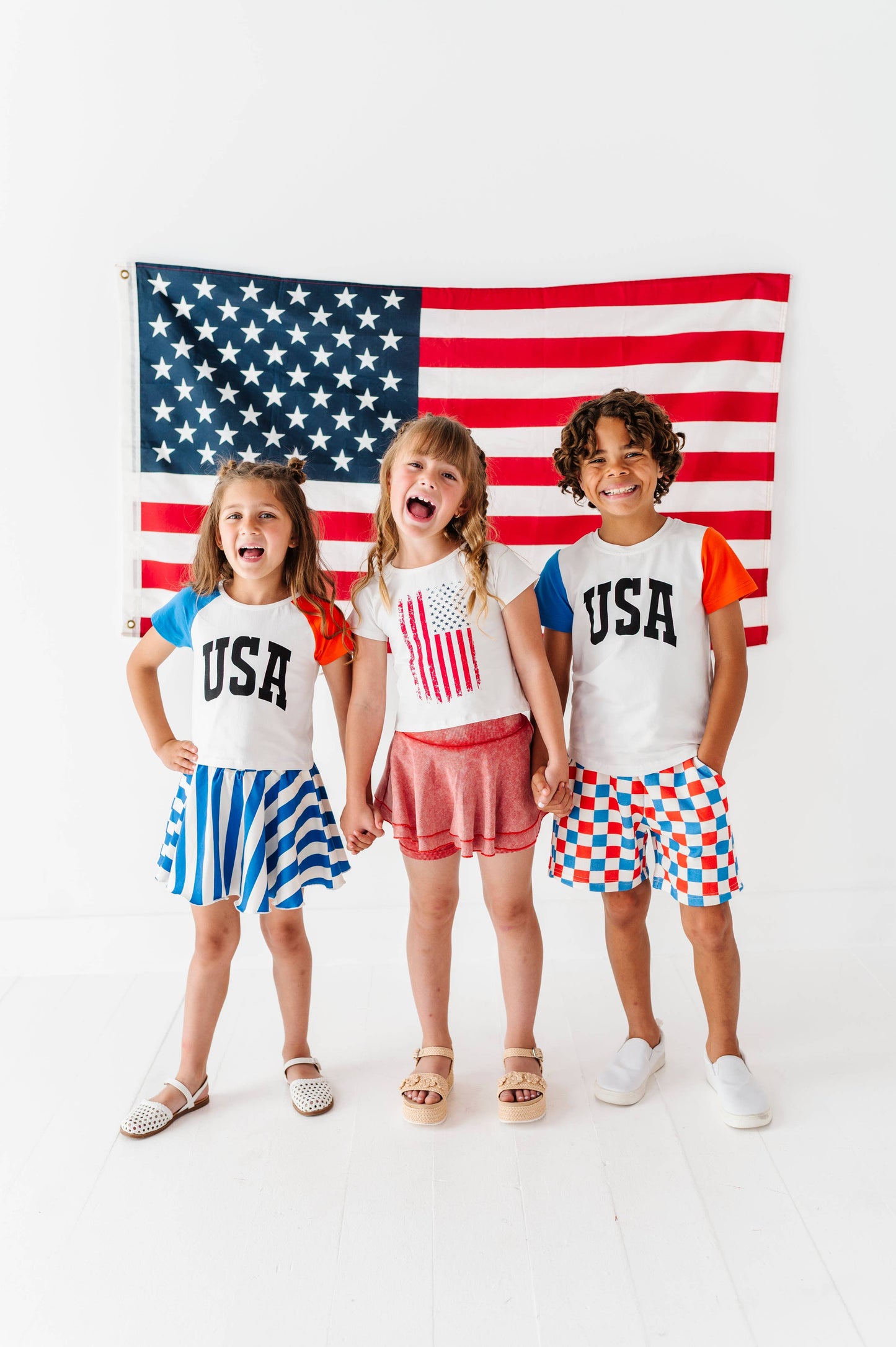 All-American Checkered | BOY SHORTS