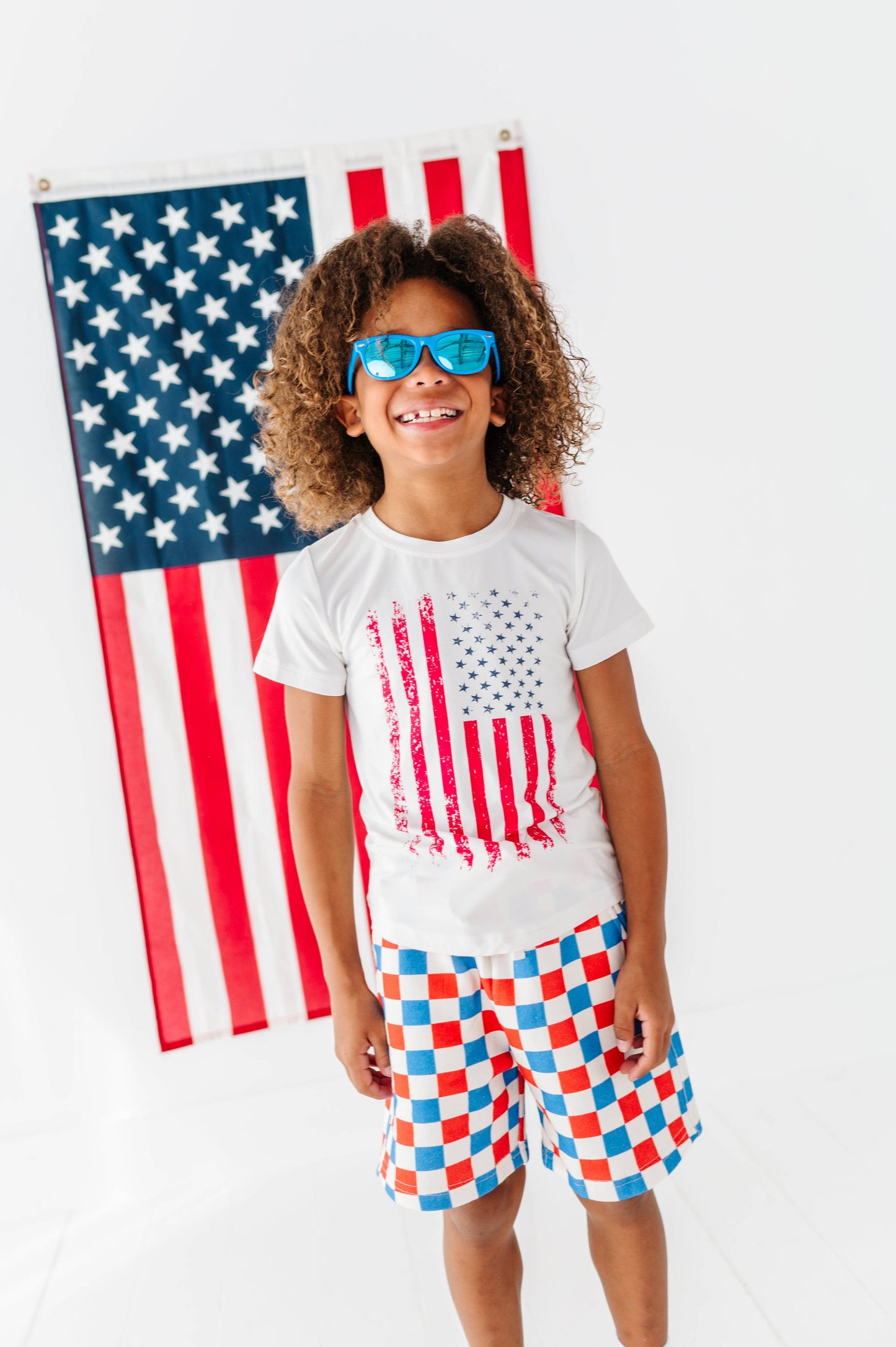 All-American Checkered | BOY SHORTS