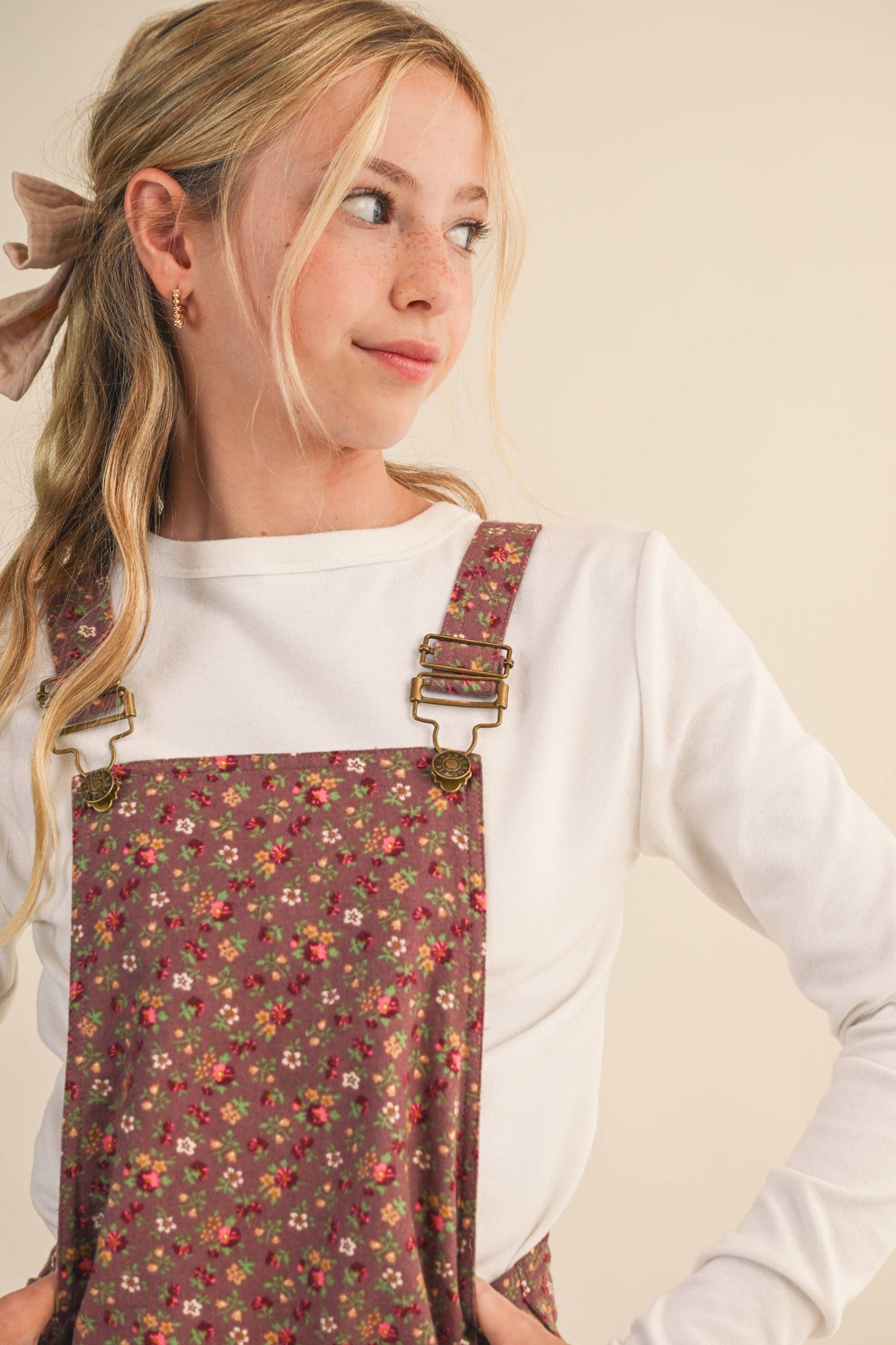 Gilly Floral Overalls