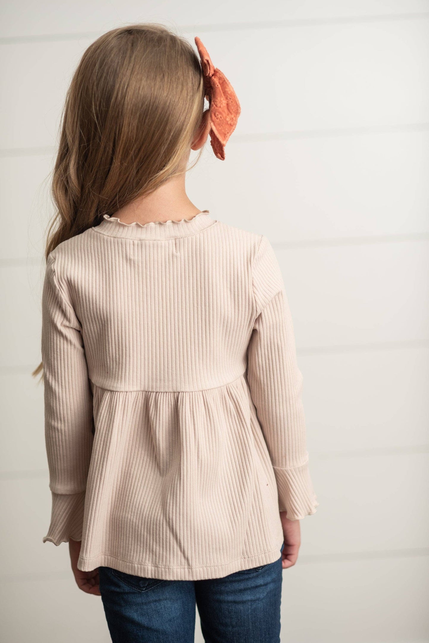 Long Sleeve Ribbed Top