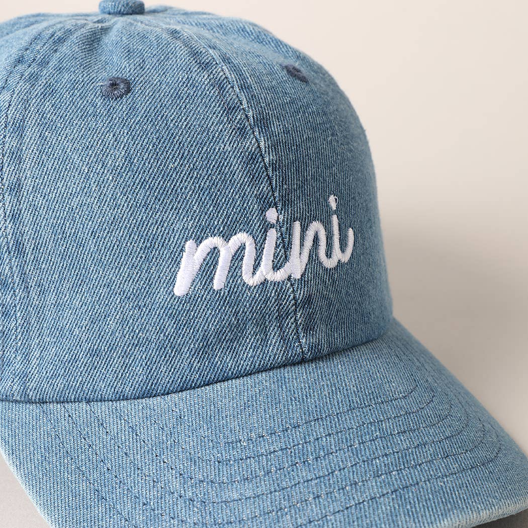 Mini Hat Denim