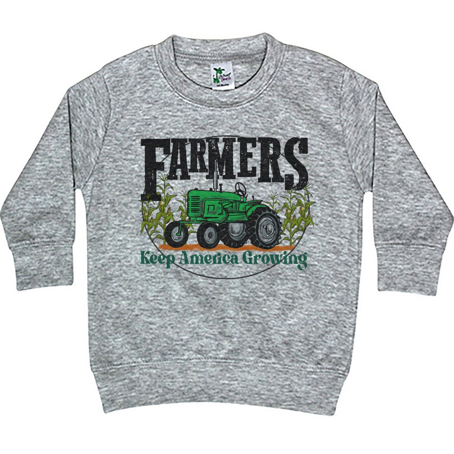 Green Tractor Crewneck