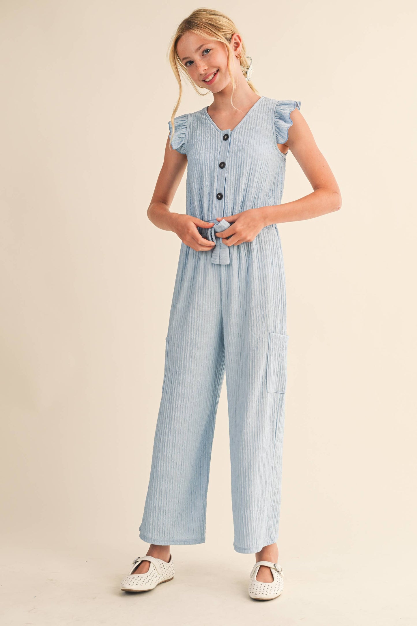 Light Blue Jumpsuit
