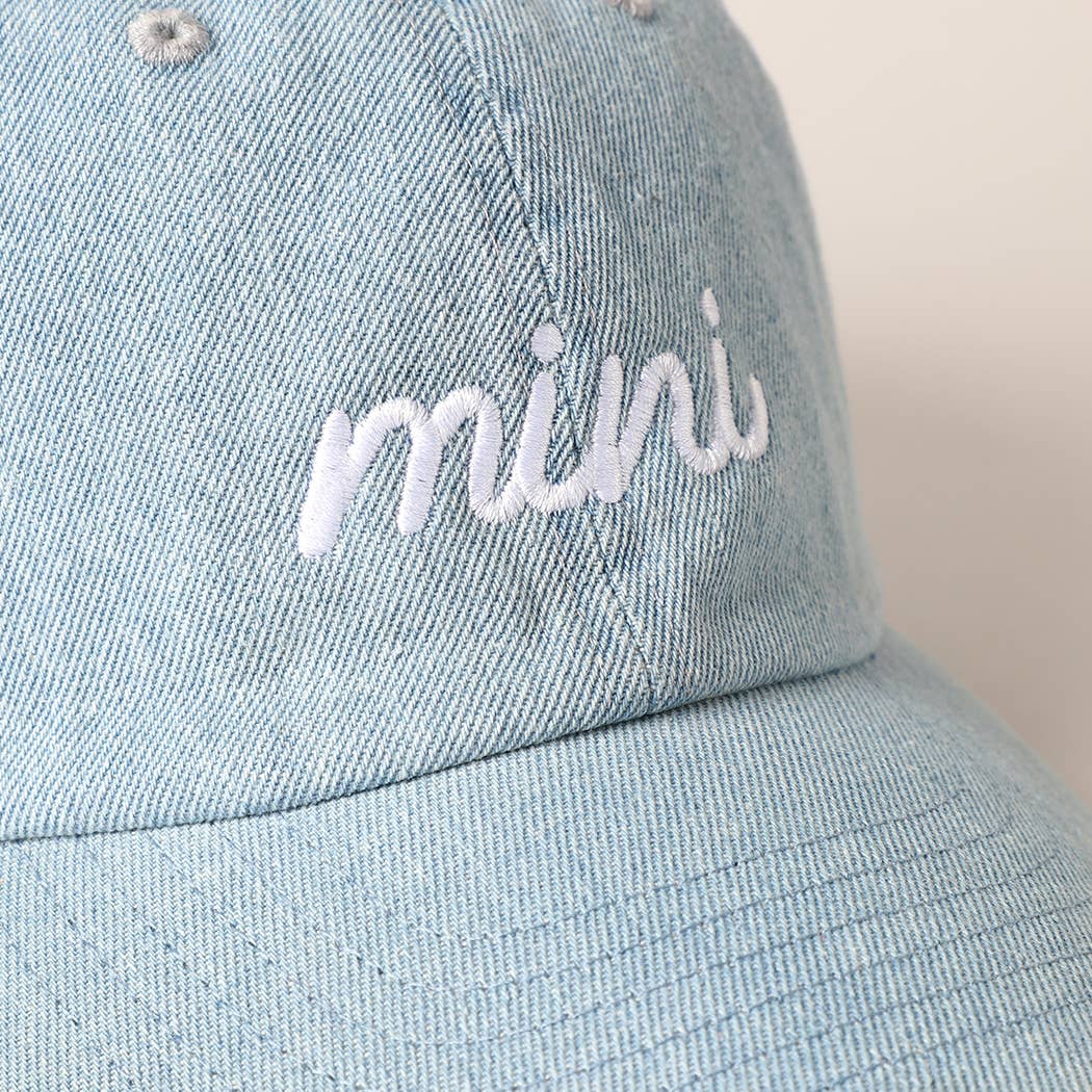 Mini Hat Denim
