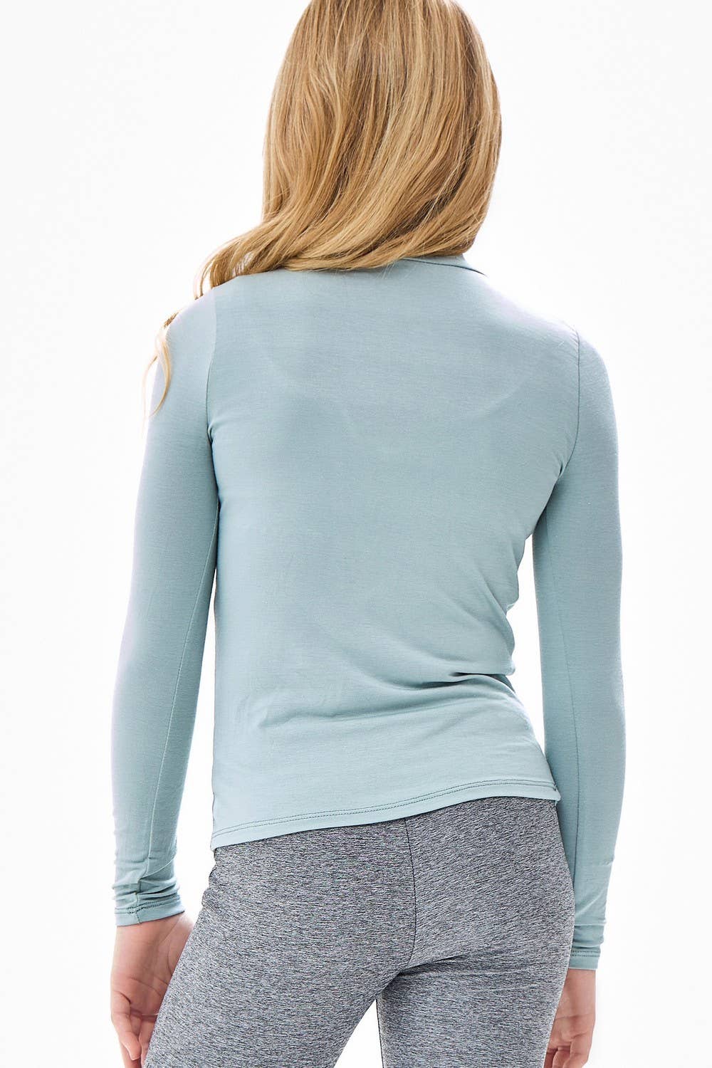 Long Sleeve Mock Neck