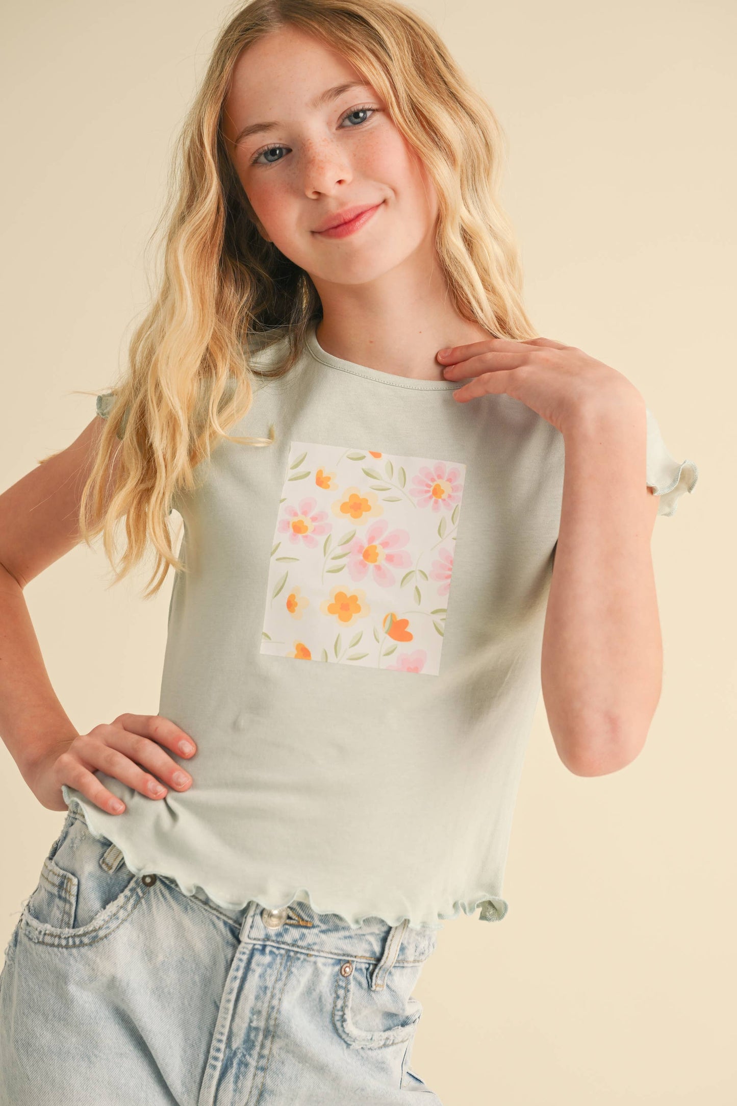 Mara Floral Top