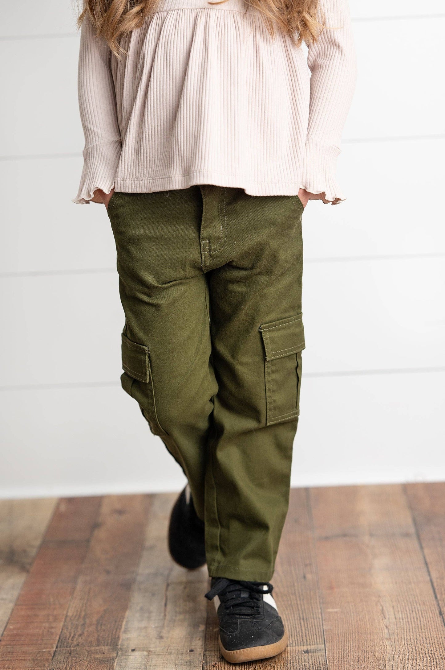 Olive Cargo Pants