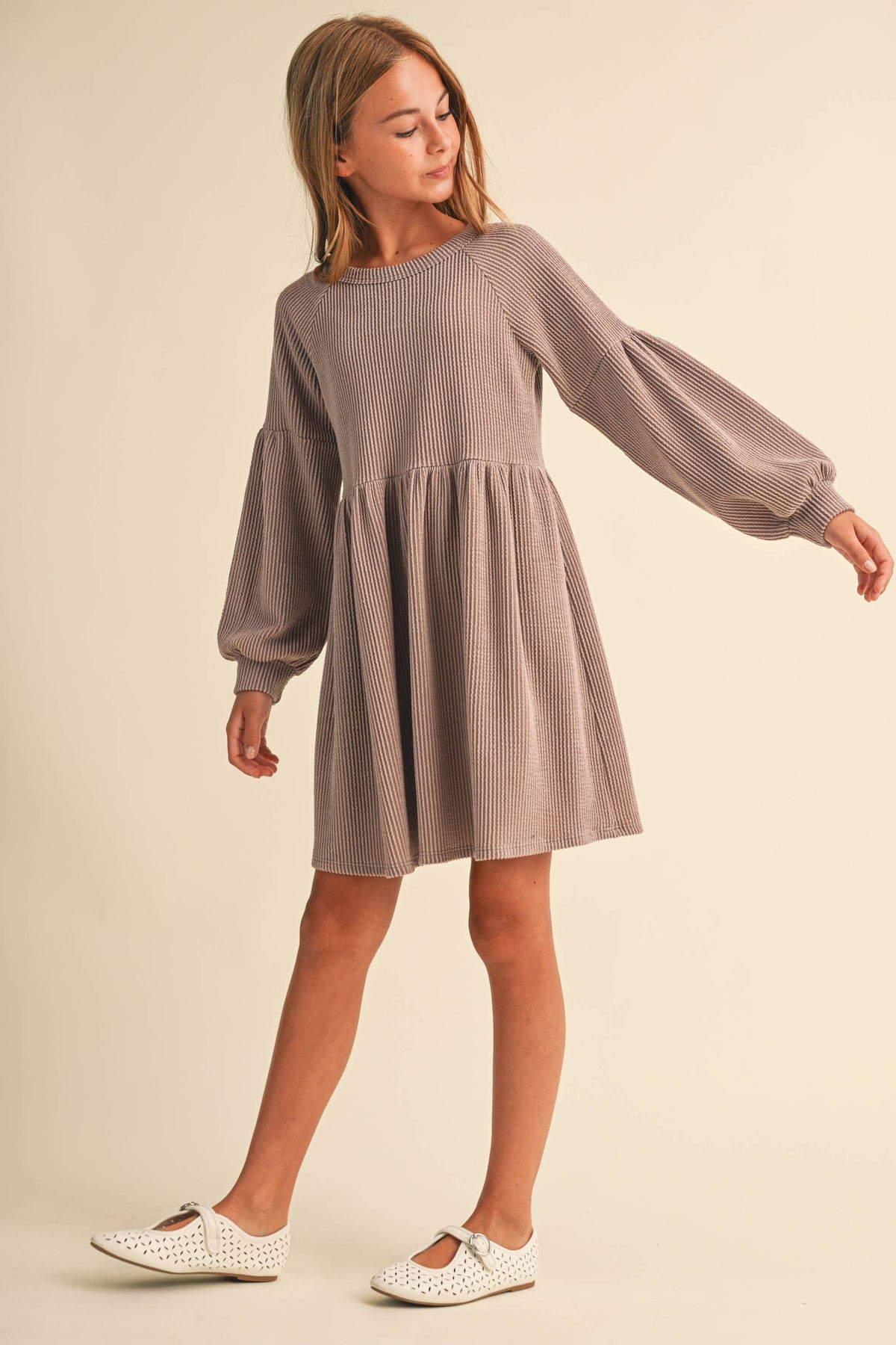 BABYDOLL KNIT DRESS