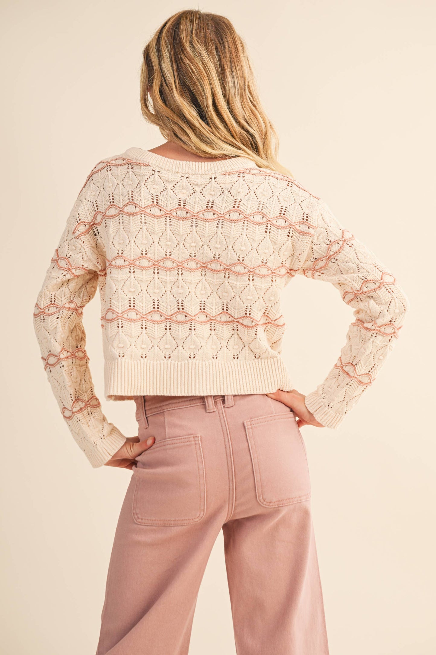 Ivory Rose Sweater