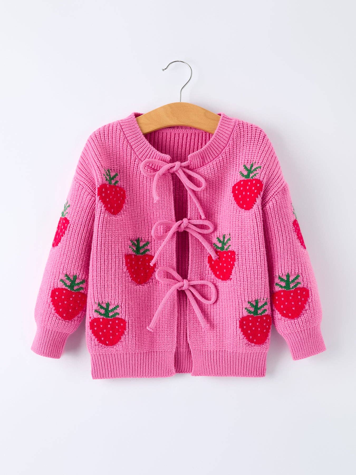 Strawberry Cardigan Sweater