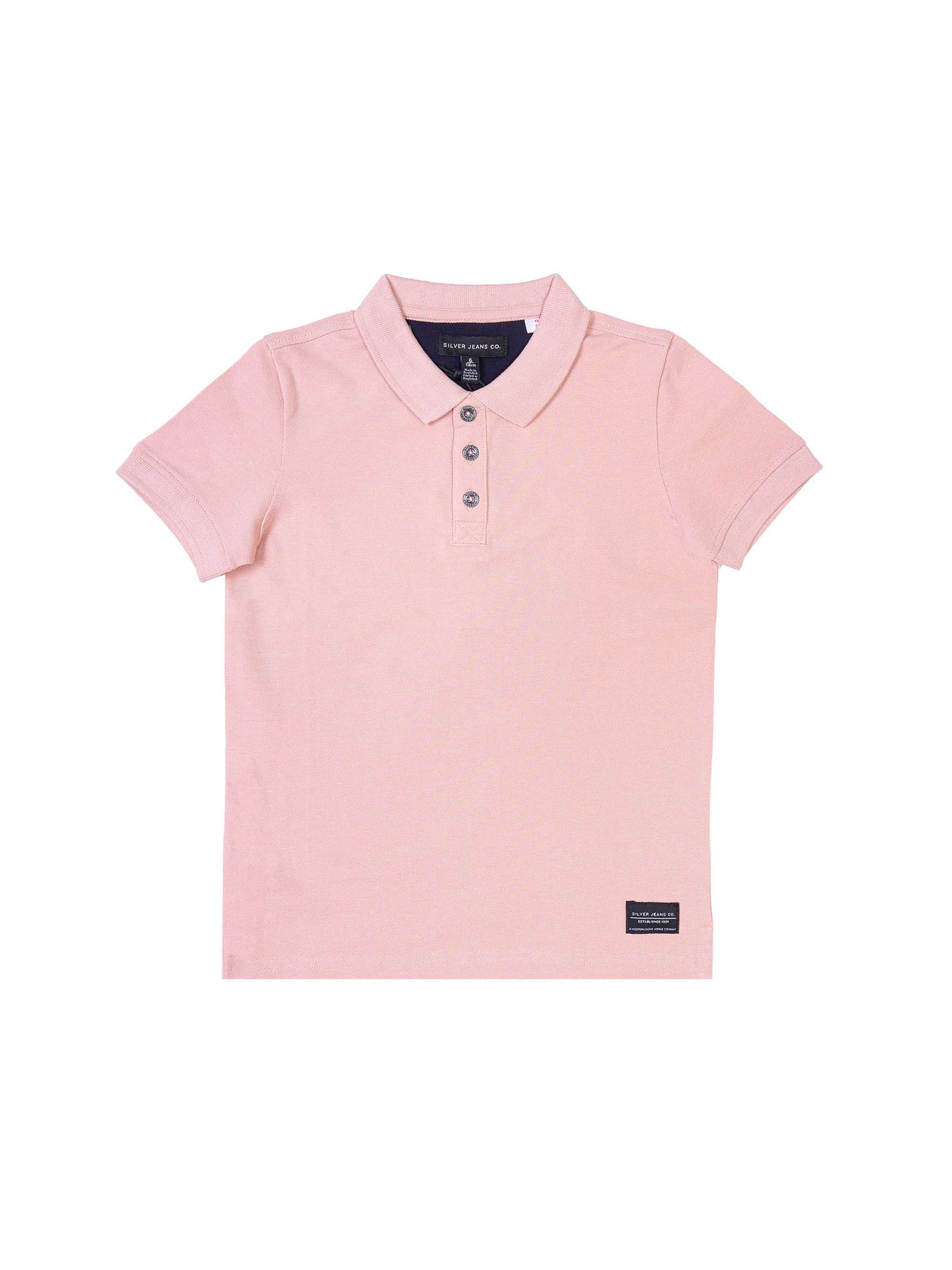 Boys Silver Polo