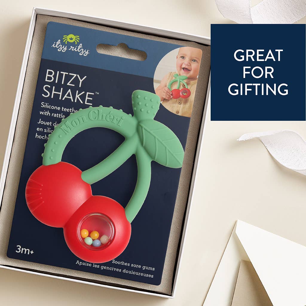 Bitty Shake™ - Silicone Teether with Rattle