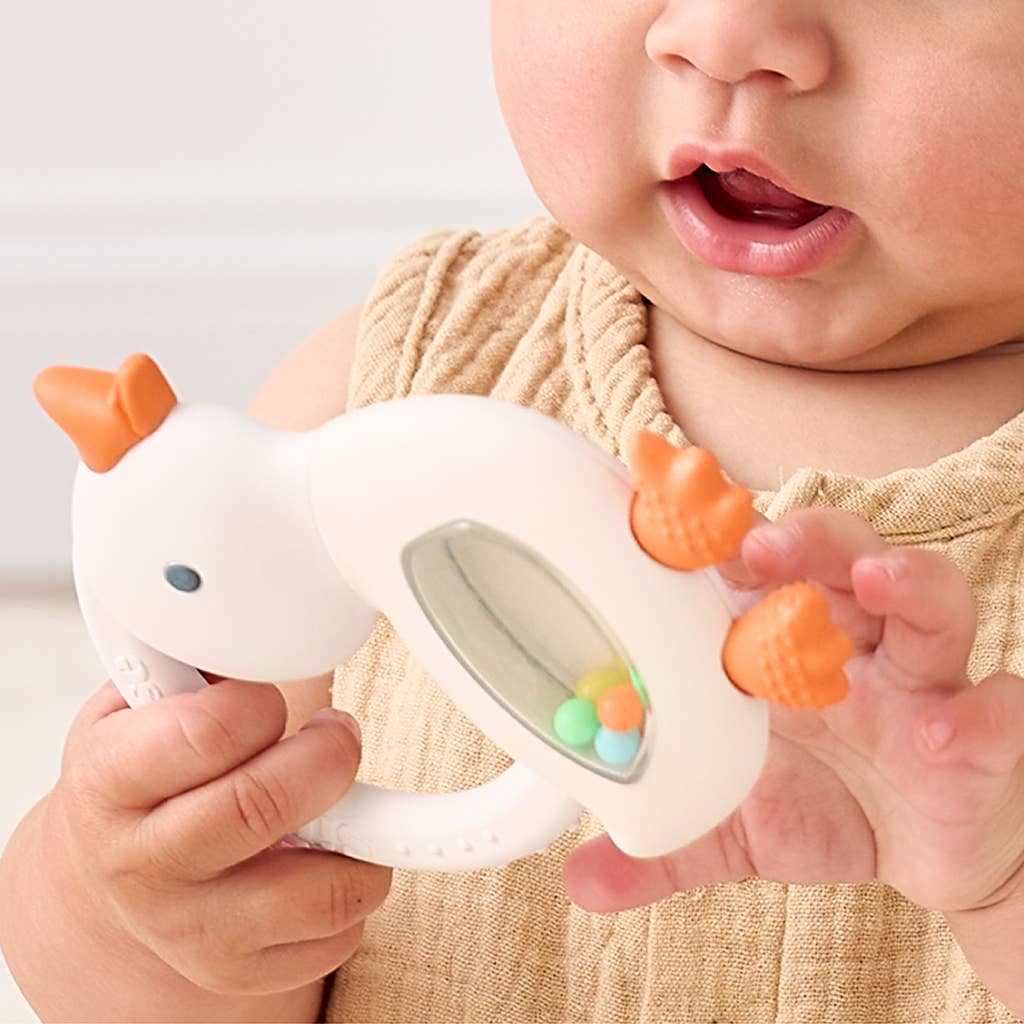 Bitty Shake™ - Silicone Teether with Rattle