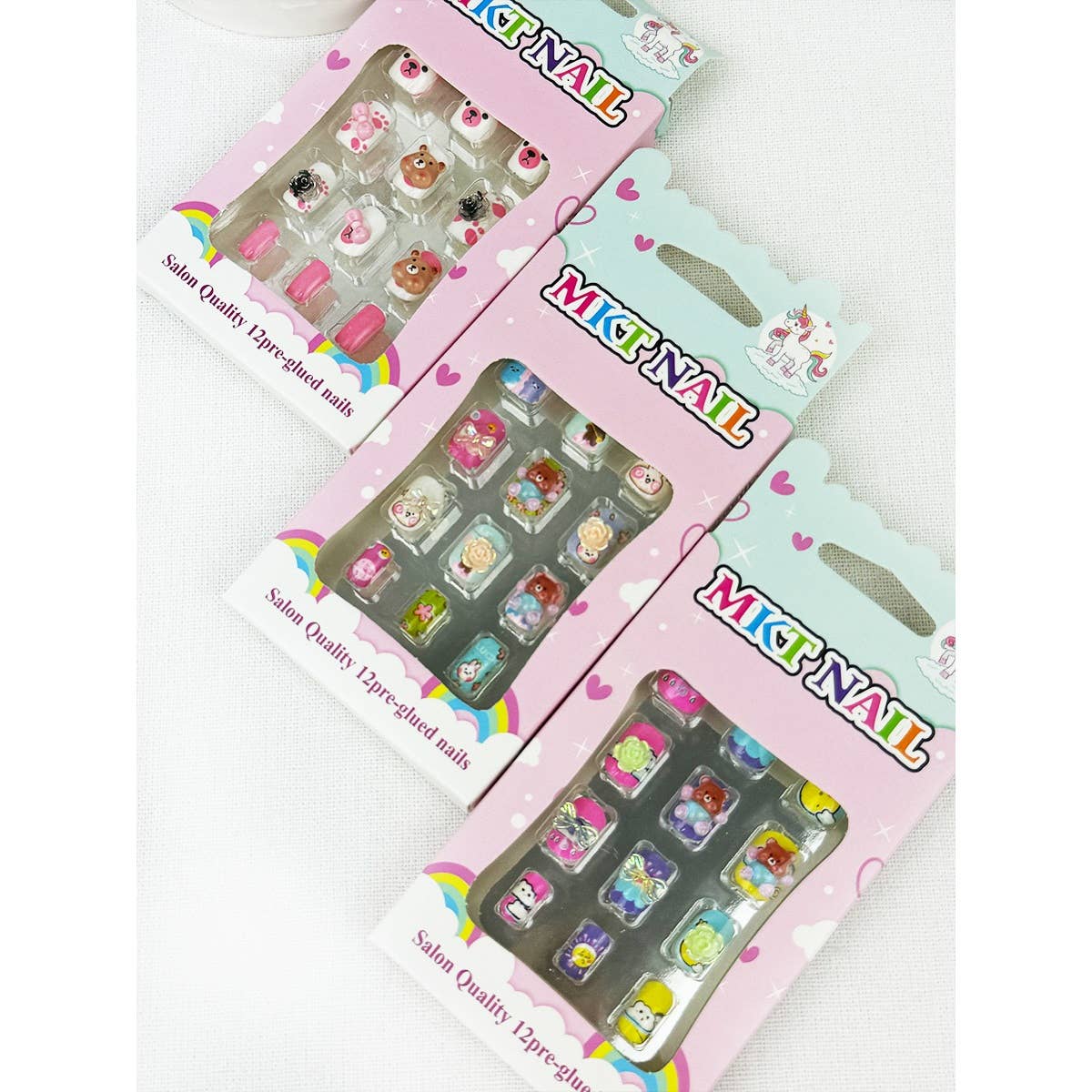 Press On Kids Nails Set