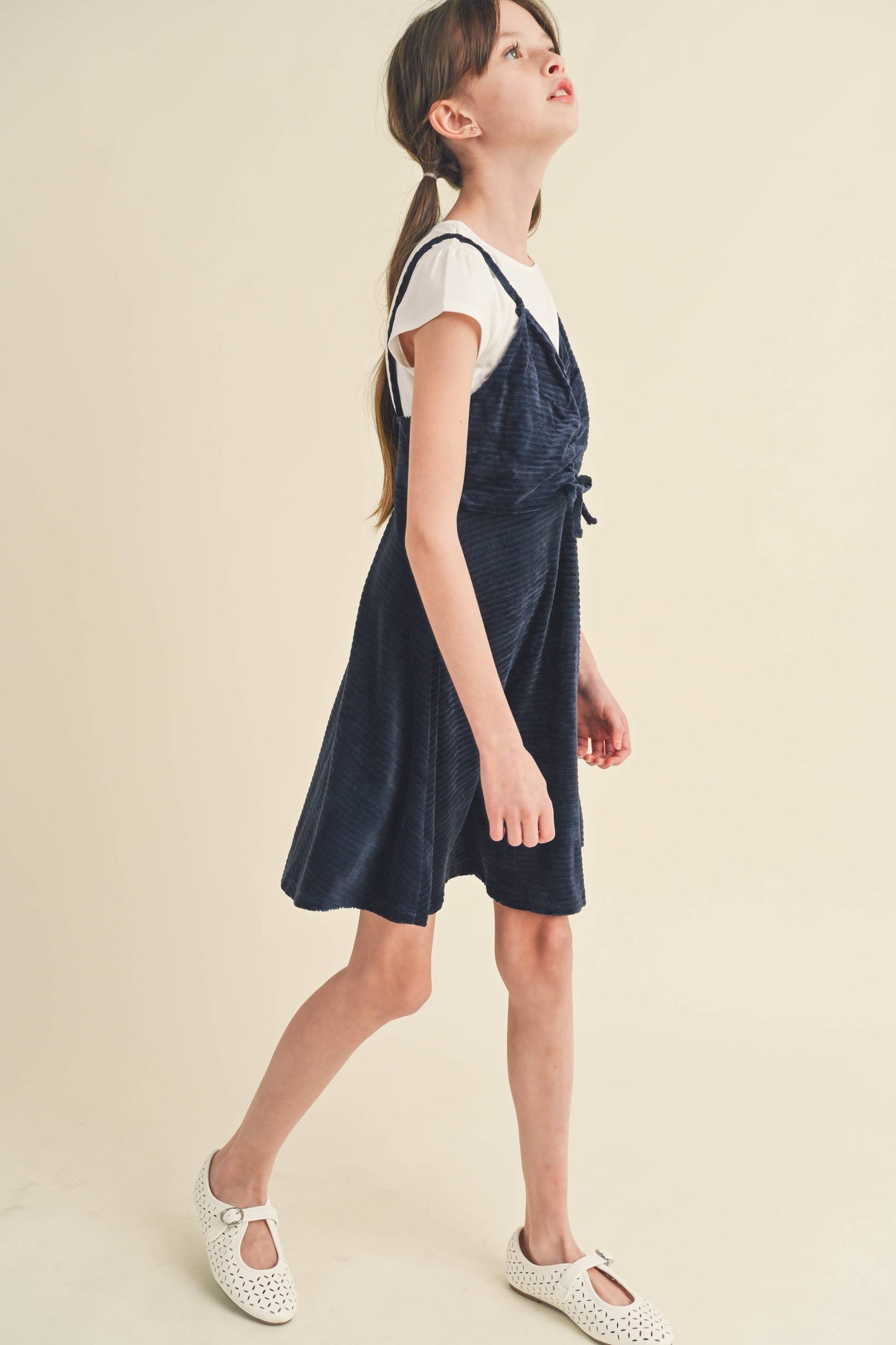 Velvet T-Shirt Dress