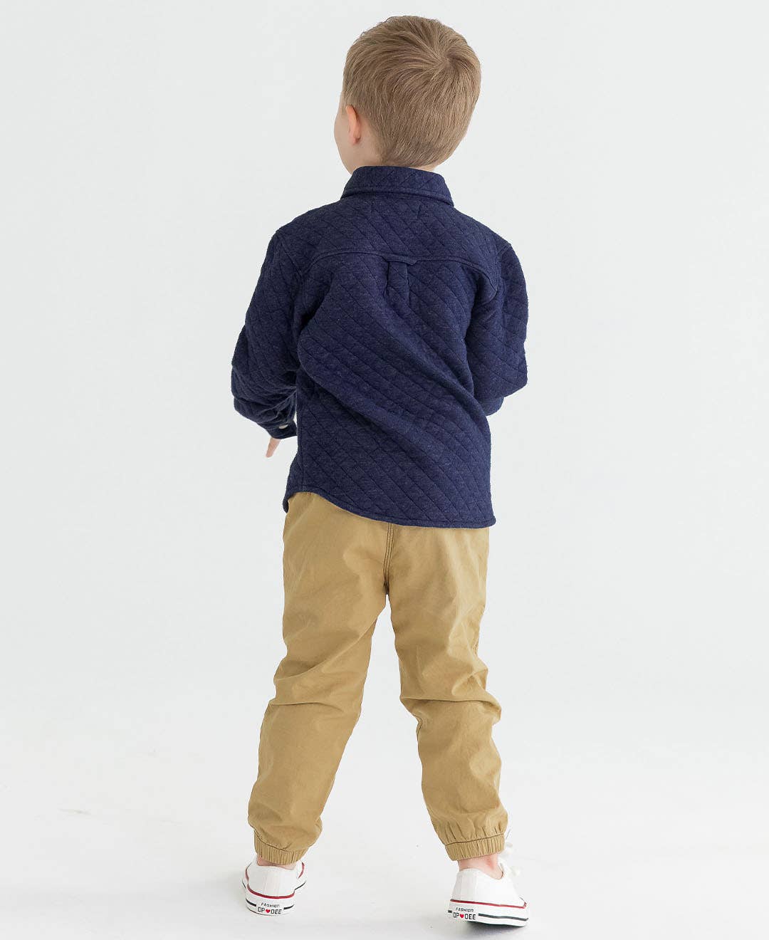 Boys Dark Khaki Jogger Pants